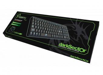 Dragon War Dark Sector Gamer billenytűzet Black ENG