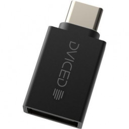 Dviced USB-A to USB-C Adapter Black