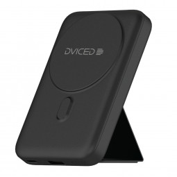 Dviced Wireless Magnetic 15W Fast Charge 10000mAh Powerbank Black