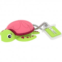 Emtec 16GB M335 Lady Turtle USB2.0 Green/Red