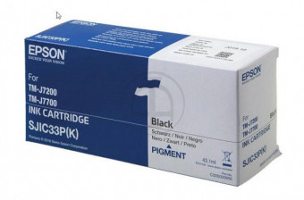 Epson SJIC33P(K) Black tintapatron