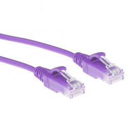 FIXED CAT6 U-UTP Patch Cable 0,25m Purple