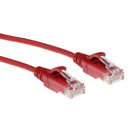 FIXED CAT6 U-UTP Patch Cable 0,5m Red