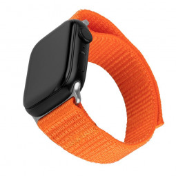 FIXED Nylon Sporty Strap for Apple Watch Ultra 49mm Orange