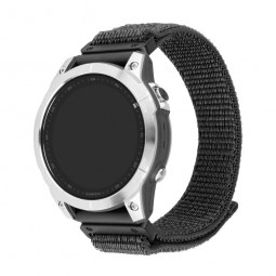 FIXED Nylon Sporty Strap for Garmin QuickFit 22mm Dark Gray