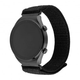 FIXED Nylon Sporty Strap with Quick Release 20mm for smartwatch Black