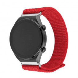 FIXED Nylon Sporty Strap with Quick Release 20mm for smartwatch Red