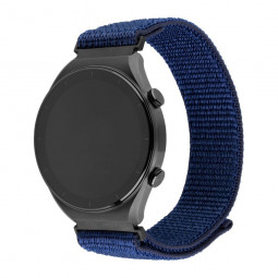 FIXED Nylon Sporty Strap with Quick Release 22mm for smartwatch Dark Blue