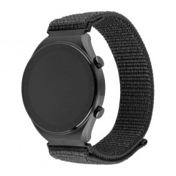 FIXED Nylon Sporty Strap with Quick Release 22mm for smartwatch Dark Gray