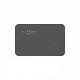 FIXED Smart tracker Tag Card with Find My support Wireless Charging Black