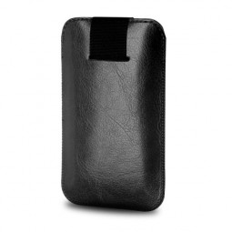FIXED Soft Slim case with closure, PU leather, size XXL, black