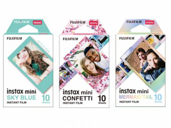 Fujifilm Instax Deco Film Multi Pack (Confetti, Blue Frame & Mermaid) 3x10db