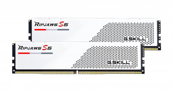 G.SKILL 32GB DDR5 6000MHz Kit(2x16GB) Ripjaw S5 White