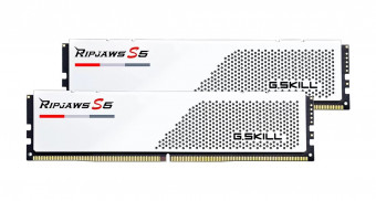 G.SKILL 32GB DDR5 6400MHz Kit(2x16GB) Ripjaws S5 White
