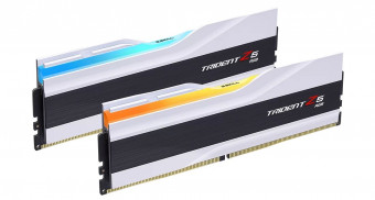 G.SKILL 64GB DDR5 6400MHz Kit(2x32GB) Trident Z5 RGB Matte White