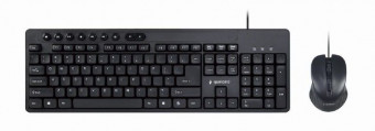 Gembird KBS-UM-04 Keyboard Combo Black US