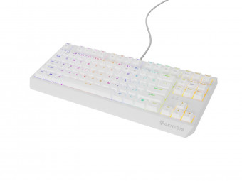 Genesis Thor 230 RGB Meachanical Gaming Keyboard White US