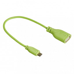 Hama MicroUSB OTG Adapter Green