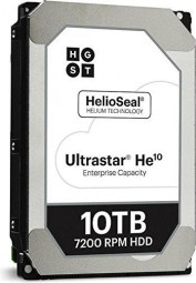 Hitachi 10TB 7200rpm SATA-600 256MB HUH721010ALE604