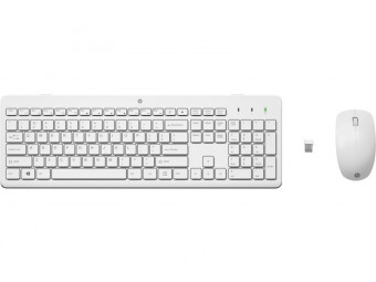 HP 230 Wireless Mouse and Keyboard Combo White HU