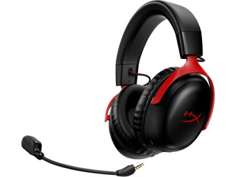 HP HyperX RENEW Cloud III Wireless Gaming Headset Black/Red