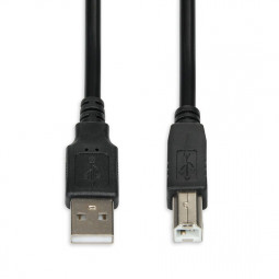 iBox IKU2D USB-A - USB-B Cable 1,8m Black