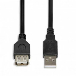 iBox IKU2P18 USB-A Cable 1,8m Black