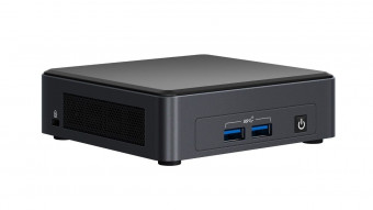 Intel NUC 11 Pro Slim Kit NUC11TNKi7 Tiger Canyon Black (No Audio Codec) (No Cord)