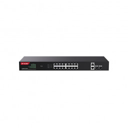 IP-COM G1120P-16-250W 18GE+2SFP Ethernet Unmanaged Switch With 16-Port PoE