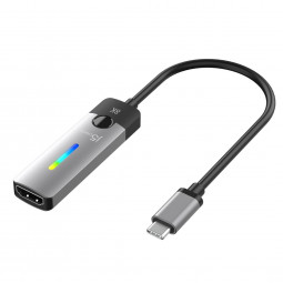 j5create JCA157 USB-C to HDMI 2.1 8K Adapter Silver