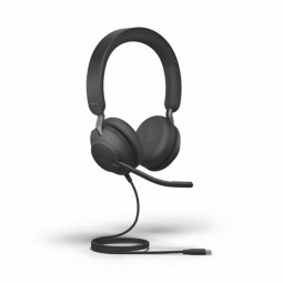 Jabra Evolve2 40 USB-C MS Stereo Headset Black