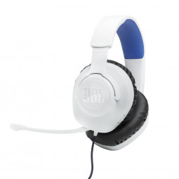 JBL Quantum 100P Gaming Headset White/Blue