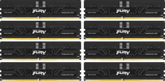 Kingston 128GB DDR5 5600MHz Kit(8x16GB) Fury Renegade Pro Black