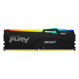 Kingston 16GB DDR5 6400MHz Fury Beast RGB XMP Black