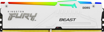 Kingston 16GB DDR5 6800MHz DDR5 RGB Fury Beast White