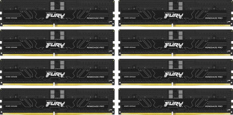 Kingston 256GB DDR5 6400MHz Kit(8x32GB) Fury Renegade Pro Black