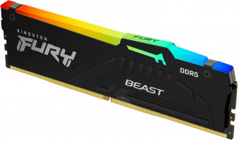 Kingston 32GB DDR5 6000MHz Fury Beast RGB XMP Black