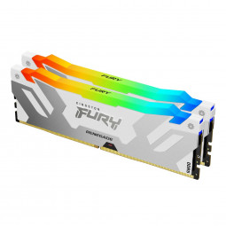 Kingston 32GB DDR5 6800MHz Kit(2x16GB) Fury Renegade RGB White/Silver