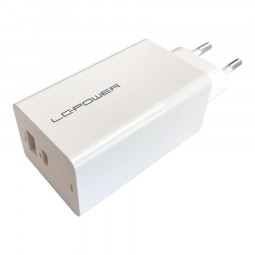 LC Power LC-CH-GAN-65 USB GaN charger White