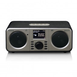 Lenco DIR-141 Internet Radio with DAB+, Bluetooth Black