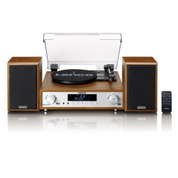 Lenco MC-160WD Hifi Stereo System Wood