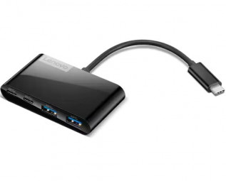 Lenovo Select USB-C 4-port Hub Black