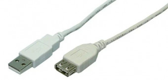 Logilink CU0010 USB 2.0 Extender Cable 2m Grey