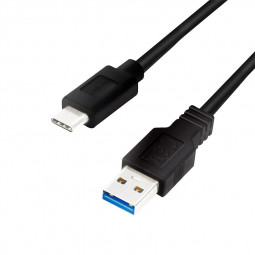 Logilink USB 3.2 Gen1 Type-C cable C/M to USB-A/M 3m Black