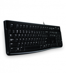 Logitech K120 USB billentyűzet Black US