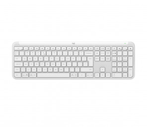 Logitech K950 Signature Slim Wireless Bluetooth Keyboard Combo Off White US