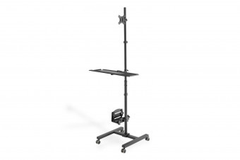 Digitus Mobile Workstation (Monitor Mount, PC Holder)