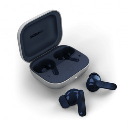 Motorola Moto Buds Bluetooth Headset Starlight Blue