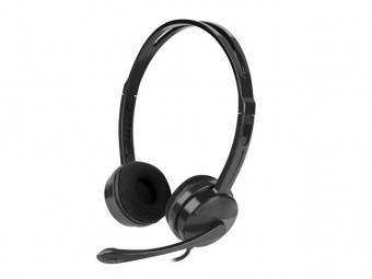 natec Canary headset Black