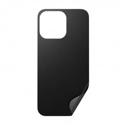 Nomad Leather Skin, black -  iPhone 13 Pro